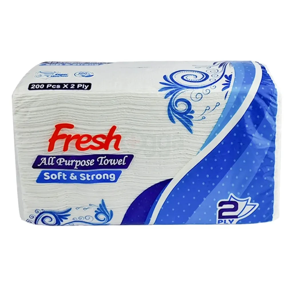 Fresh Towel 200 pcs x 2 ply 12 pcs