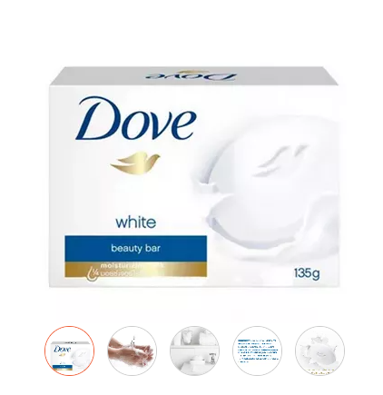 Dove Cream Bar White 135gm