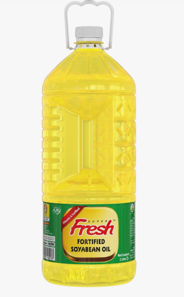 fresh 2L fortified soyabean oil