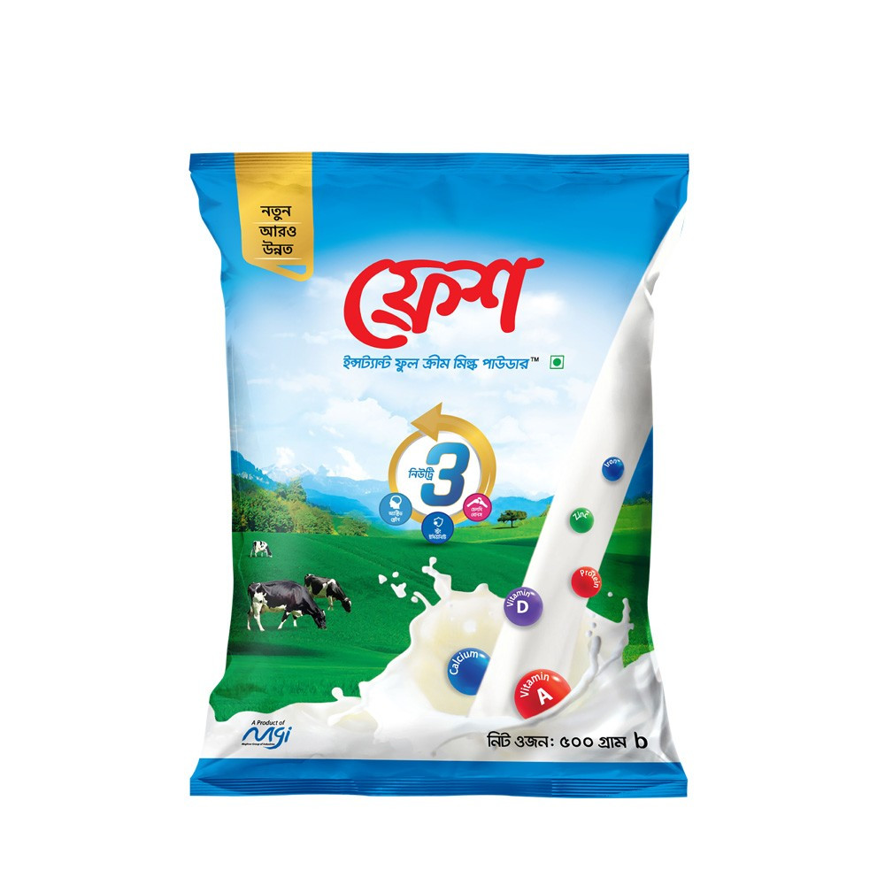 Fresh Instant Full Cream Milk Powder 250 gm