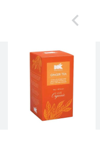 organic Ginger Tea