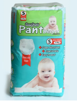 Comfort (S) Baby Pant Diapers - 42 Pcs Super Absorbent Ultra Soft Comfortable Baby Diapers