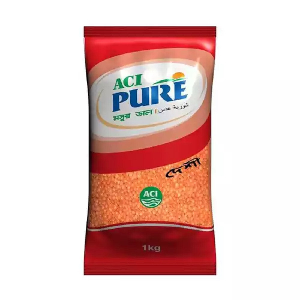 ACI Pure Moshur Dal 1 kg - Fresh Bazar