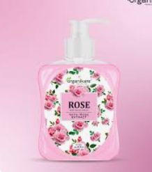 Organikare pink soft hand wash