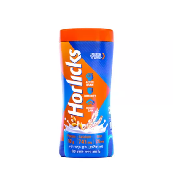 Standard Horlicks Health And Nutrition Drink Jar 500gm