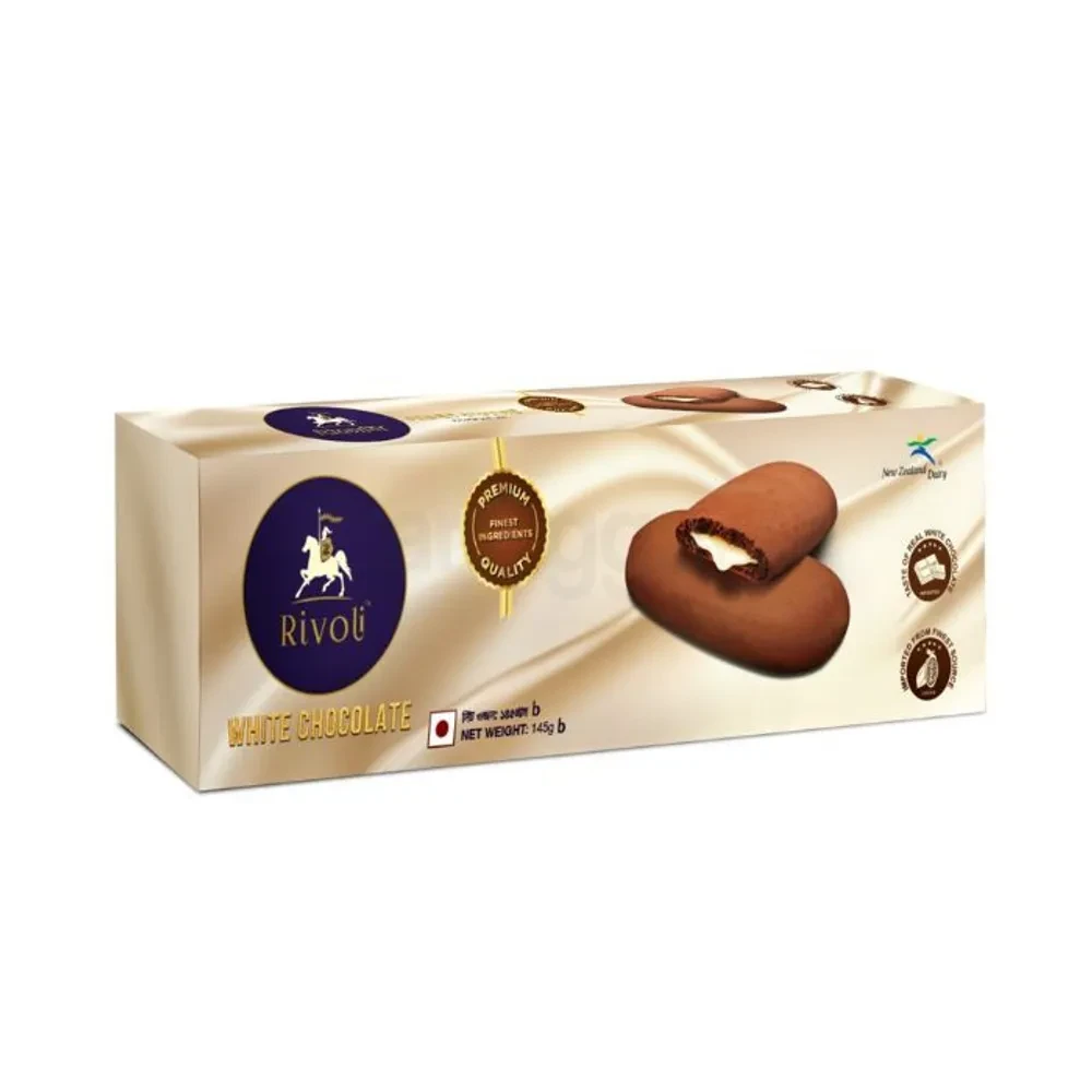 Rivoli White Chocolate Cookies 145gm